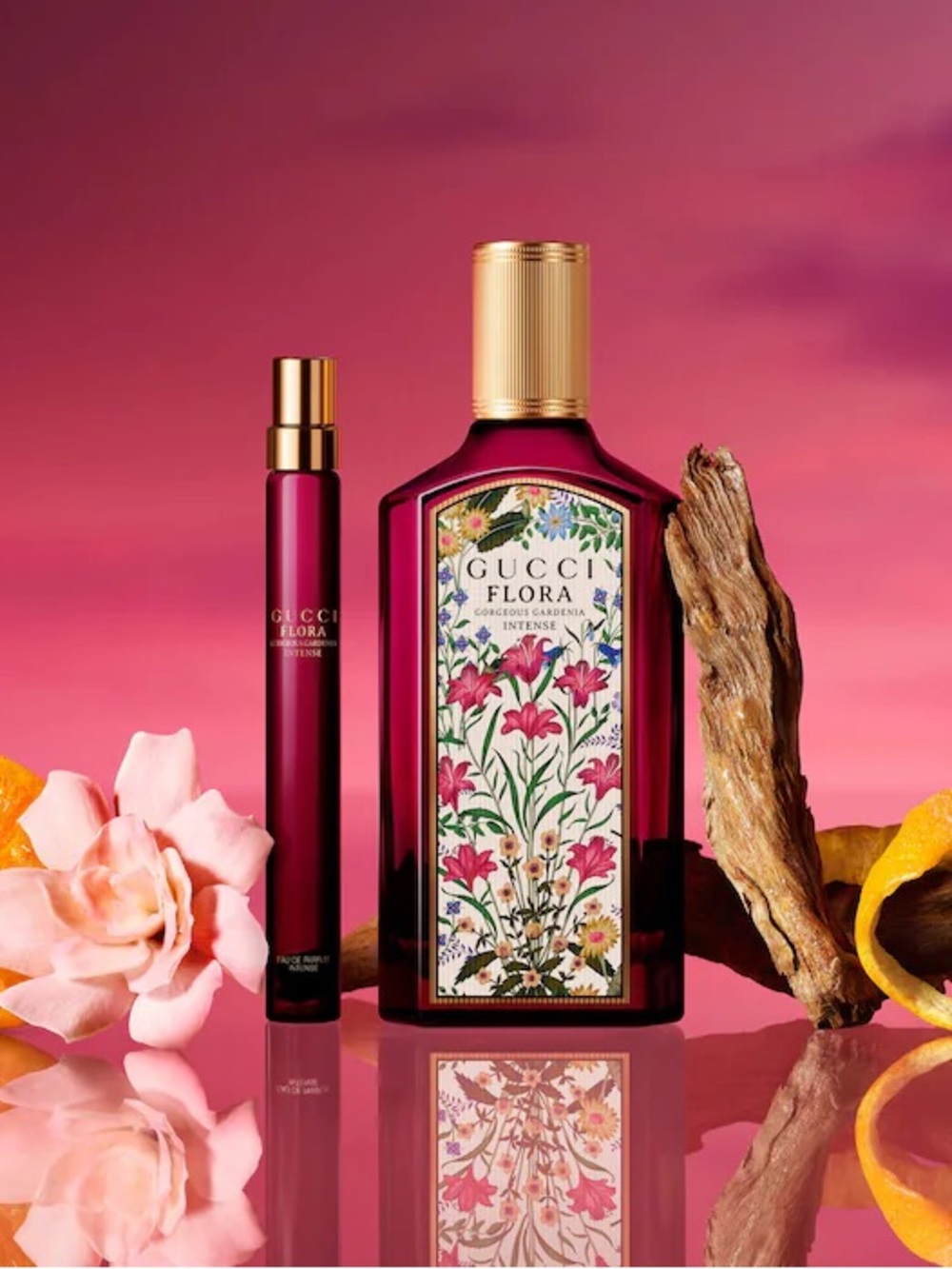 GUCCI~Flora Gorgeous Gardenia Intense Eau de Parfum- 3.3 fl oz.